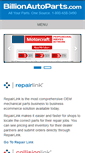 Mobile Screenshot of billionautoparts.com